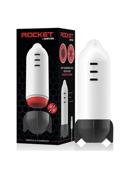 Jamyjob - Rocket Masturbator Soft Compression Tech and Vibration