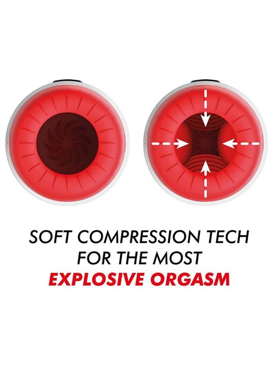 Jamyjob - Rocket Masturbator Soft Compression Tech and Vibration