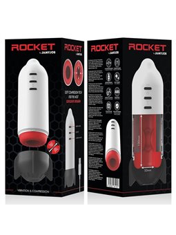 Jamyjob - Rocket Masturbator Soft Compression Tech and Vibration