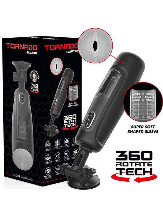 Jamyjob Tornado 360 Rotate Tech Stroker