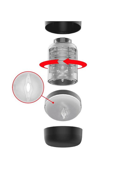 Jamyjob Tornado 360 Rotate Tech Stroker