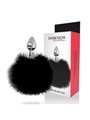 Darkness - Extra Anal Buttplug with Tail Black 7 CM