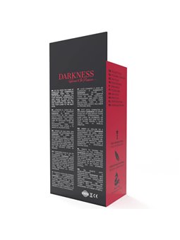 Darkness - Extra Anal Buttplug with Tail Black 7 CM