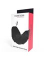 Darkness - Silver Anal Plug 8 CM with Black Tail