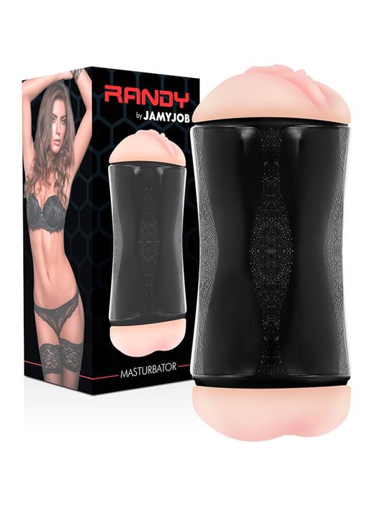 Jamyjob Randy Double Hole Masturbator - Vagina And Anus