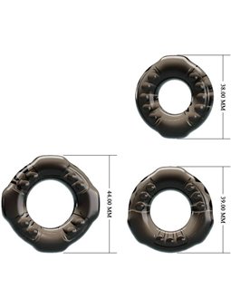 Baile - Cock Rings Yvonne Set 3 Penis Rings