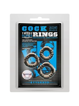 Baile - Cock Rings Yvonne Set 3 Penis Rings