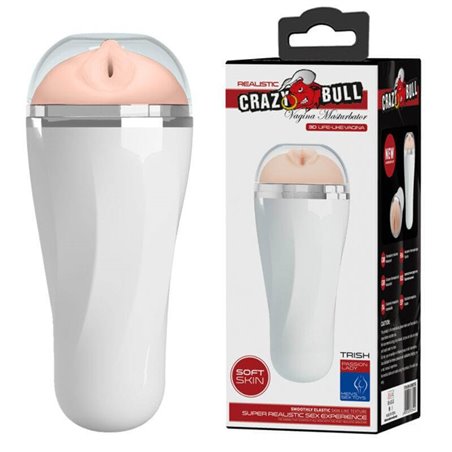 Crazy Bull Trish - Masturbatore Maschile Vagina Realistica 14,8 CM