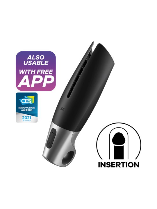 Satisfyer Power Masturbator - Black