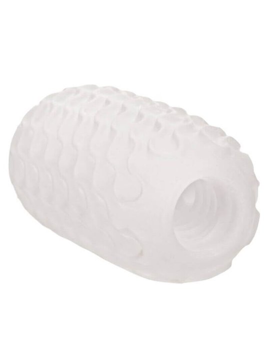 CalExotics Reversible Ribbed Stroker - Masturbatore per Uomo in Silicone