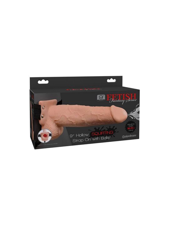 Fetish Fantasy Harness With Dong 9 Cum