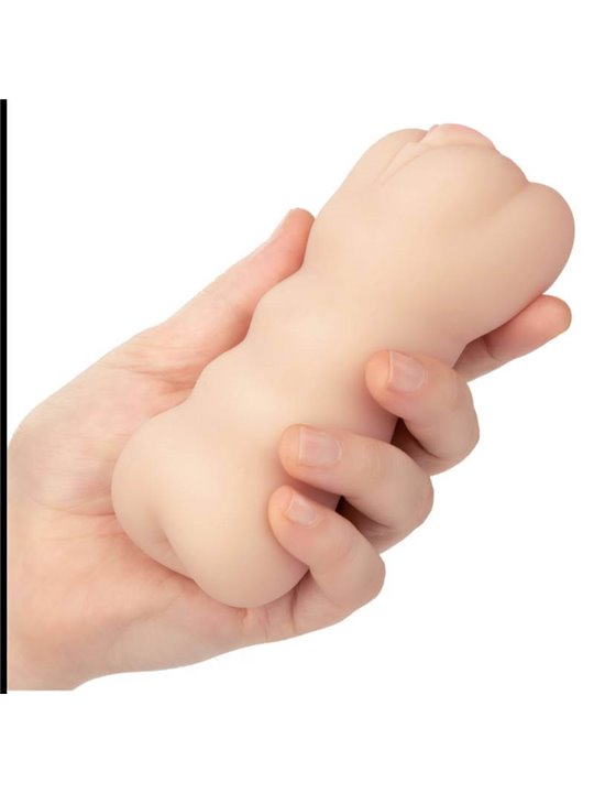 CalExotics The Three Way - Masturbatore Ano e Vagina Realistici in Silicone