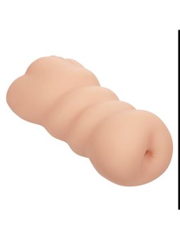 CalExotics The Three Way - Masturbatore Ano e Vagina Realistici in Silicone