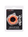 CalExotics Alpha Sexagon Ring - Anello Fallico in Silicone Liquido - Arancione