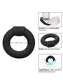 CalExotics Alpha Optimum Ring - Anello Fallico in Silicone Liquido - Nero