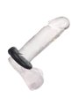 CalExotics Alpha Optimum Ring - Anello Fallico in Silicone Liquido - Nero