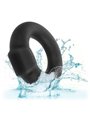 CalExotics Alpha Optimum Ring - Anello Fallico in Silicone Liquido - Nero