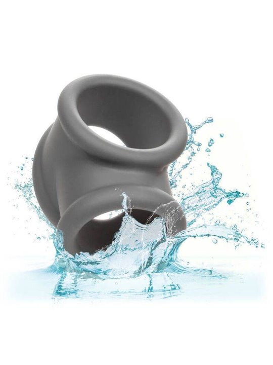 CalExotics Alpha Precision Ring - Doppio Anello Fallico in Silicone Liquido