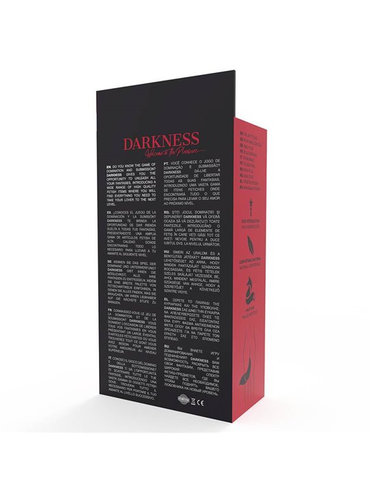 Darkness - Silicone Anal Plug with GRay Tail