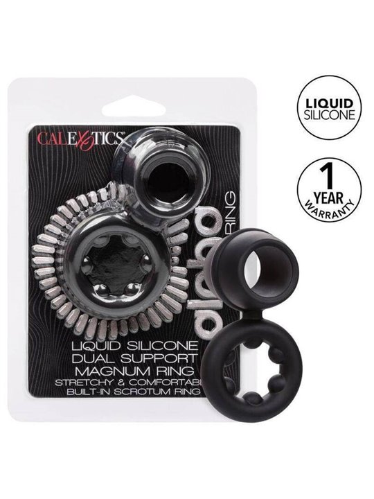 California Exotics - Alpha Dual Magnum Ring Black