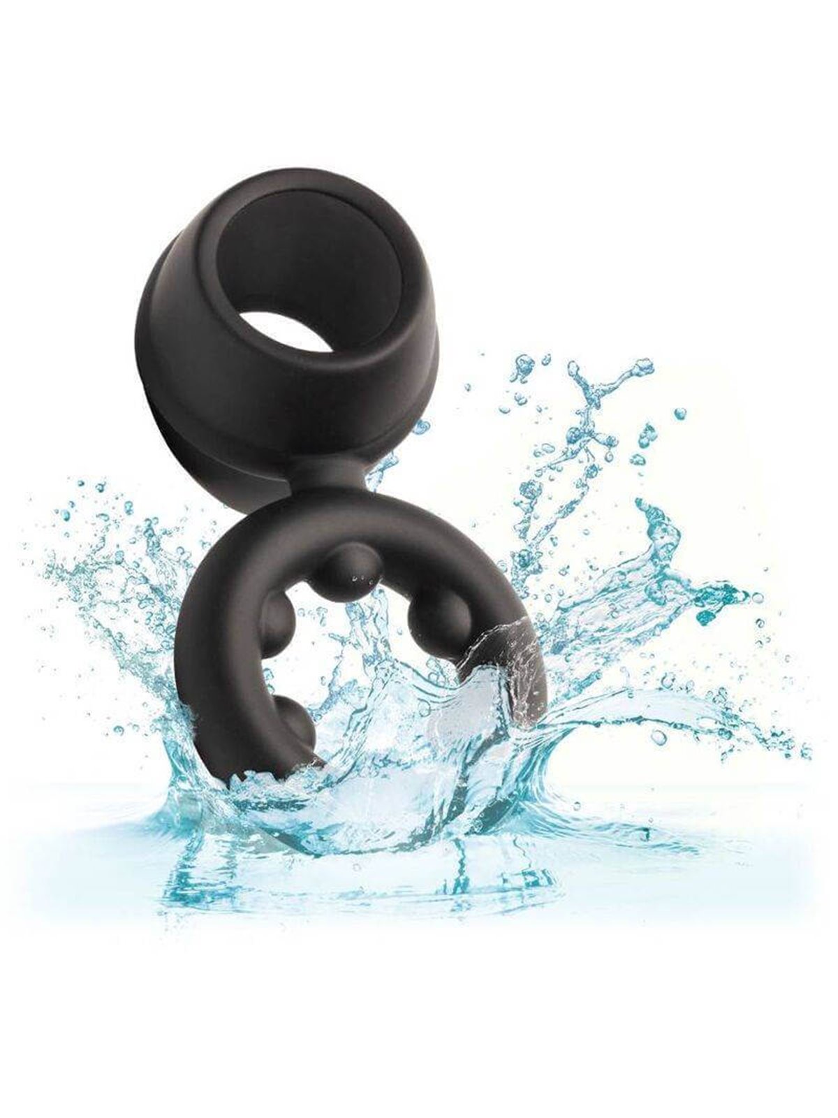 CalExotics Dual Magnum Ring - Anello Fallico Doppio in Silicone Liquido