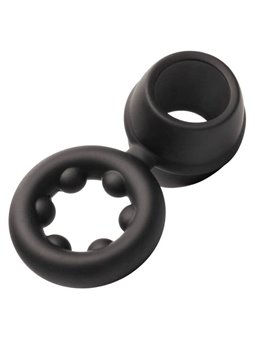 CalExotics Dual Magnum Ring - Anello Fallico Doppio in Silicone Liquido