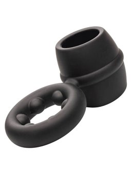 CalExotics Dual Magnum Ring - Anello Fallico Doppio in Silicone Liquido